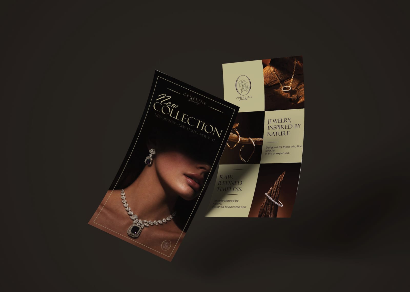 Opheline collection flyers