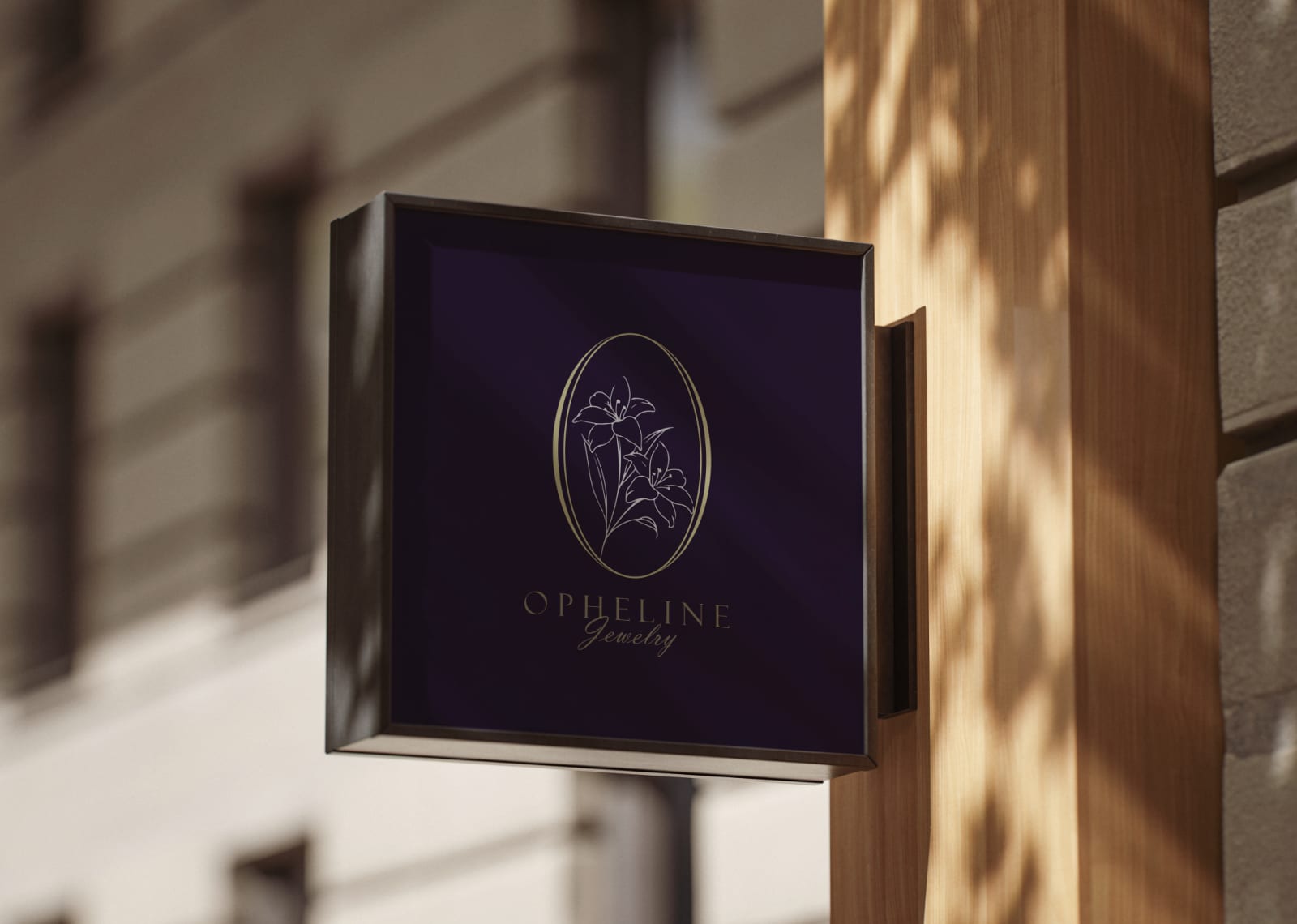 Opheline storefront signage