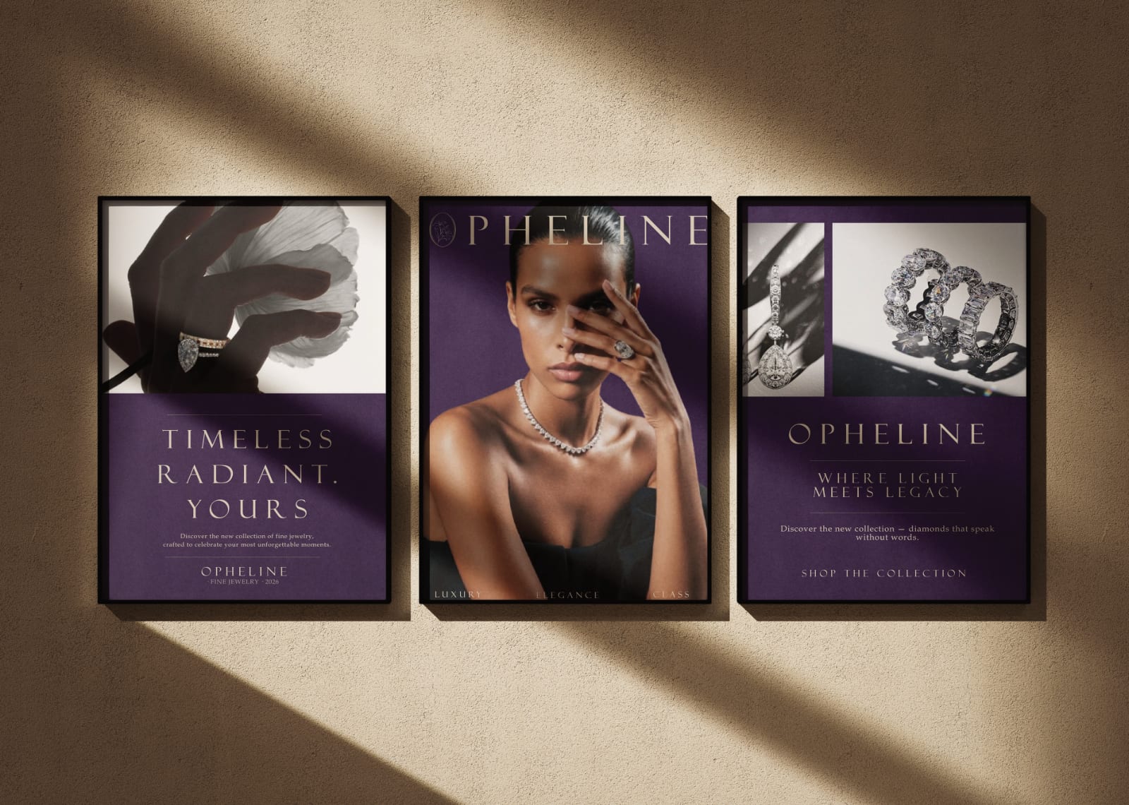Opheline campaign posters